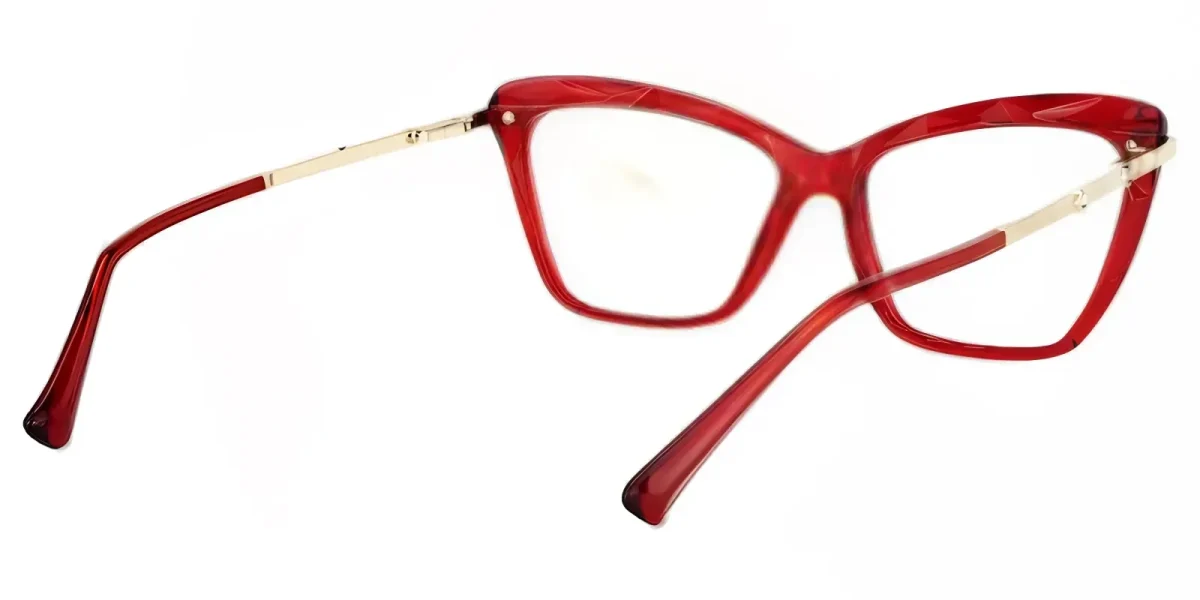 Libby Red Glasses 3