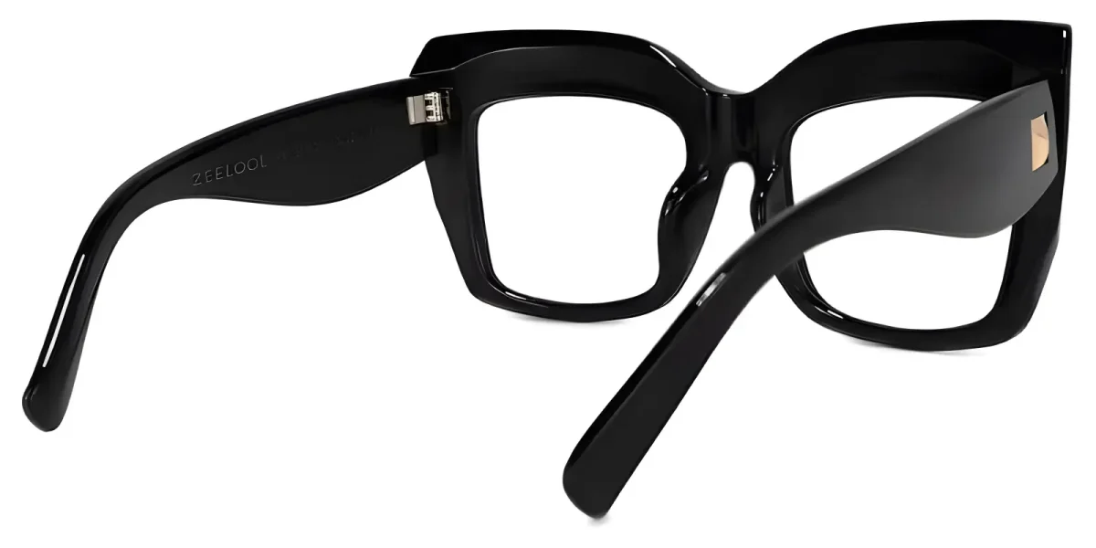Retro Black Glasses 3