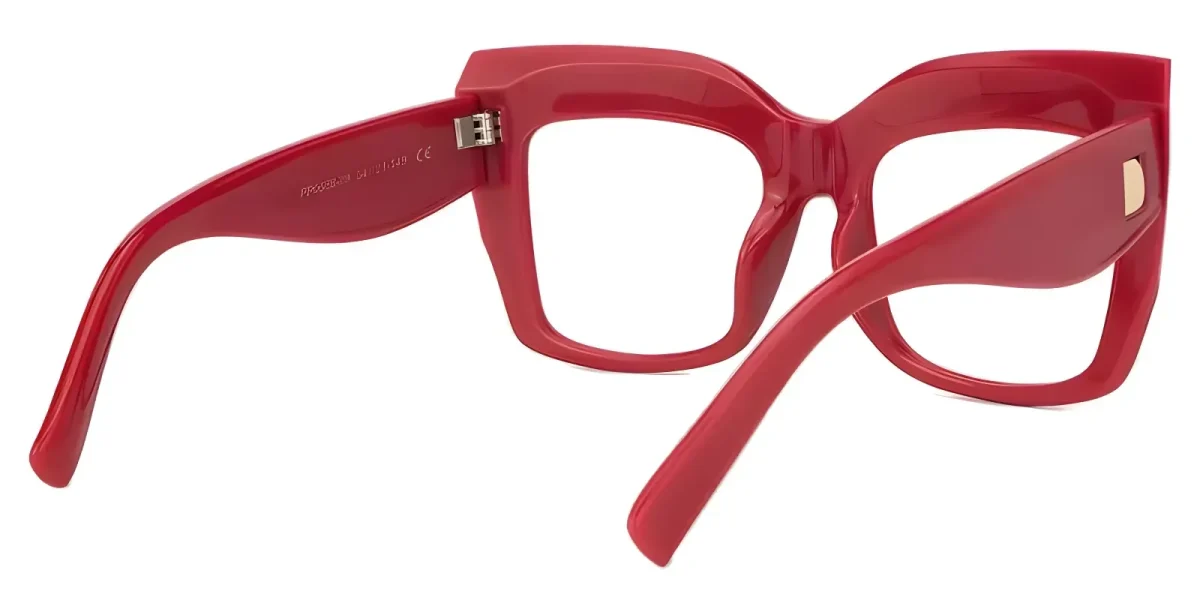 Retro Red Glasses 3
