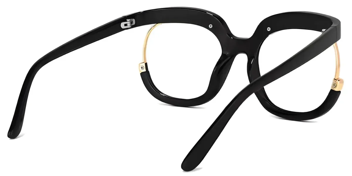 Carmine Black Glasses 3