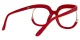 Carmine Red Glasses 3