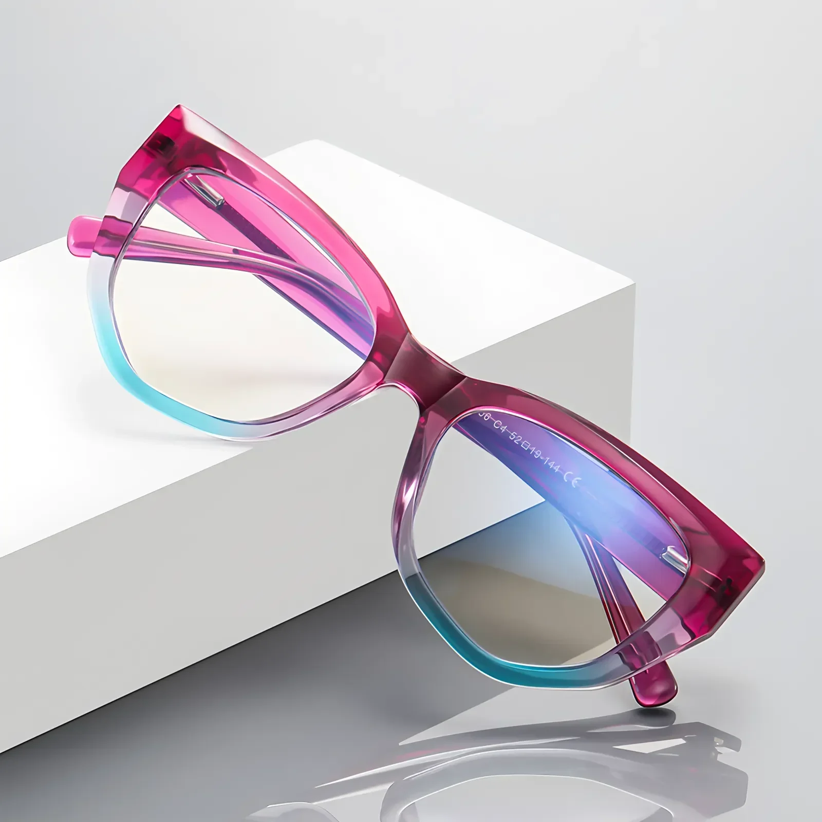 PF2156 Pink-Blue Glasses 5
