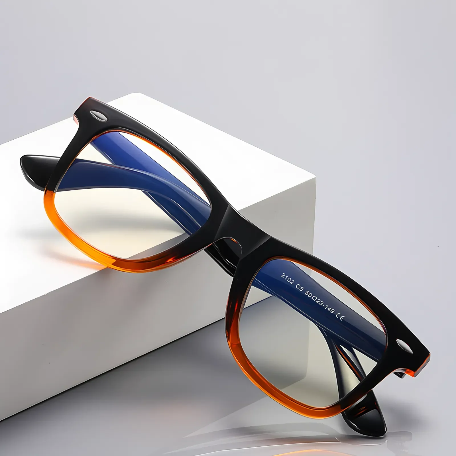 PF2102 Black-Brown Glasses 5