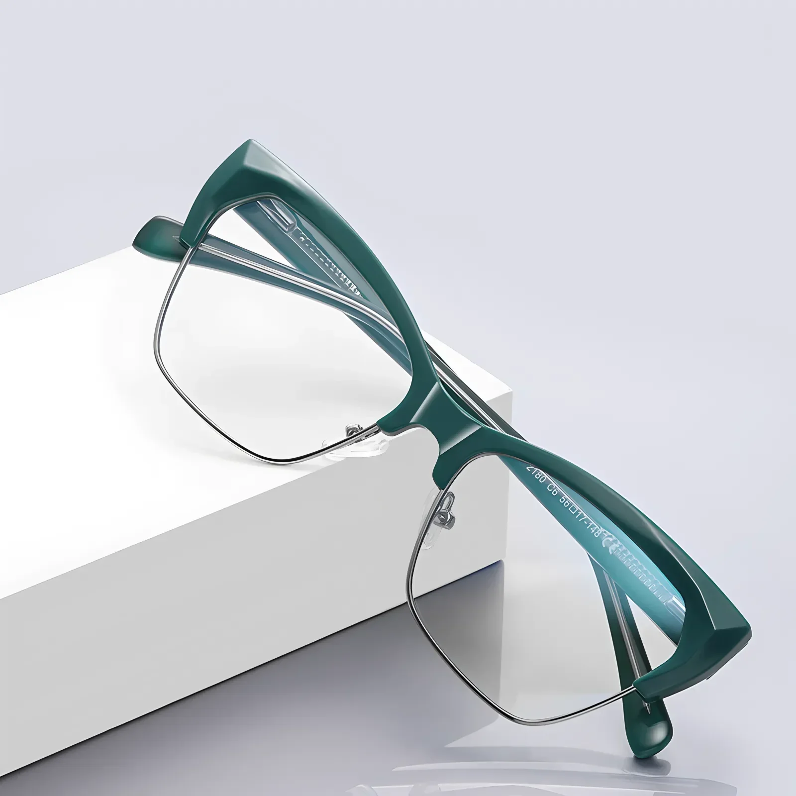 PF2180 Green-Silver Glasses 5