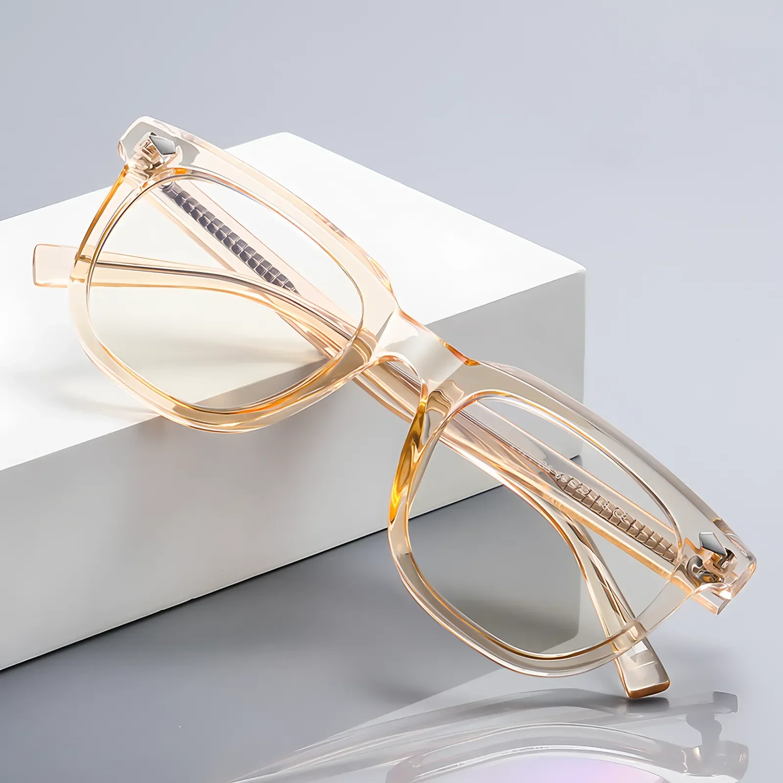 PF2121 Transparent-Brown Glasses 5