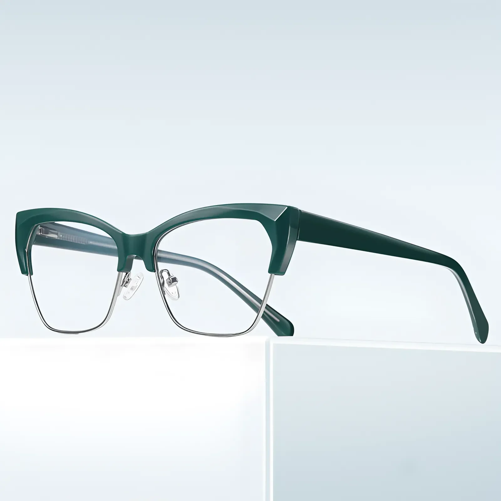 PF2180 Green-Silver Glasses 6