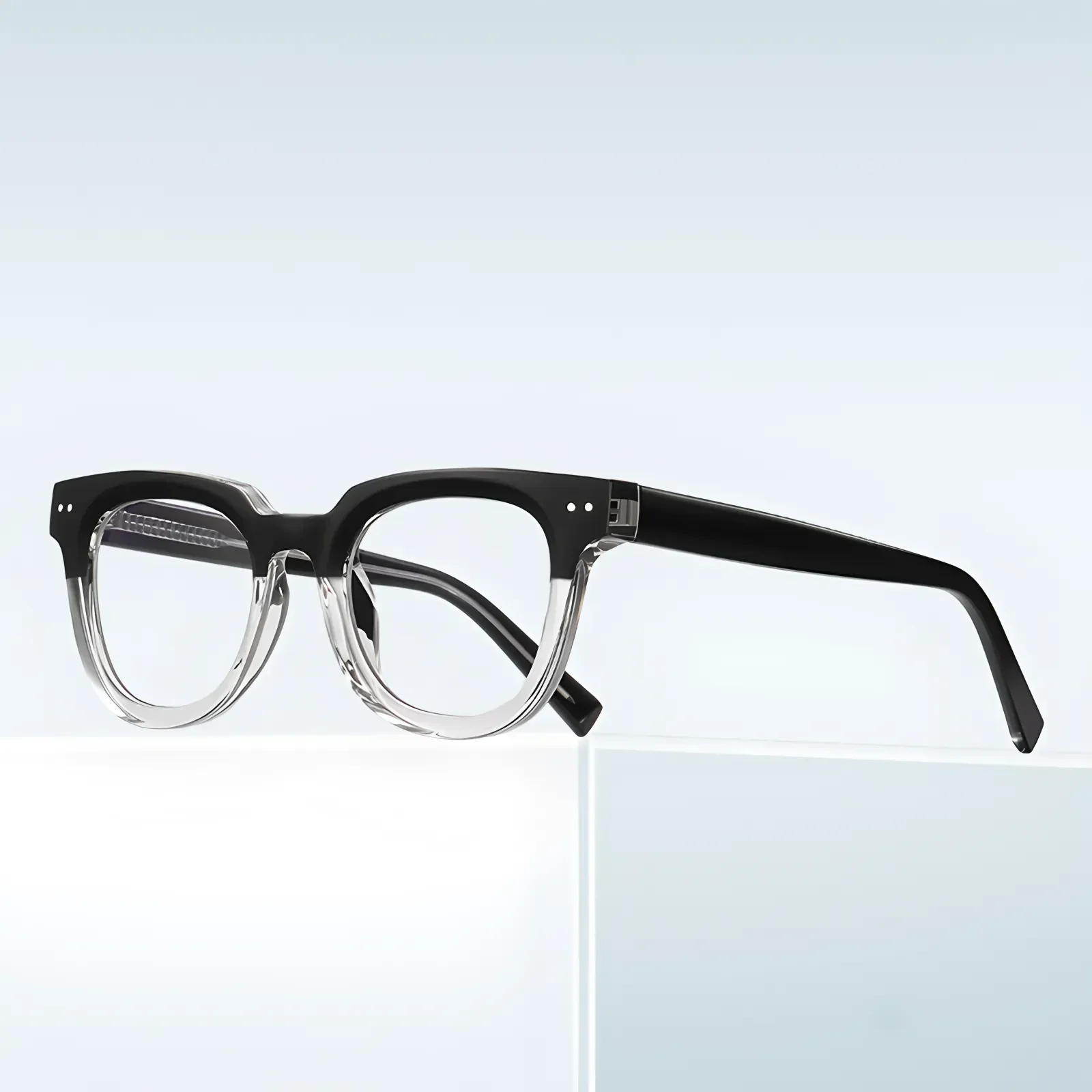 PF2120 Transparent-Black Glasses 6