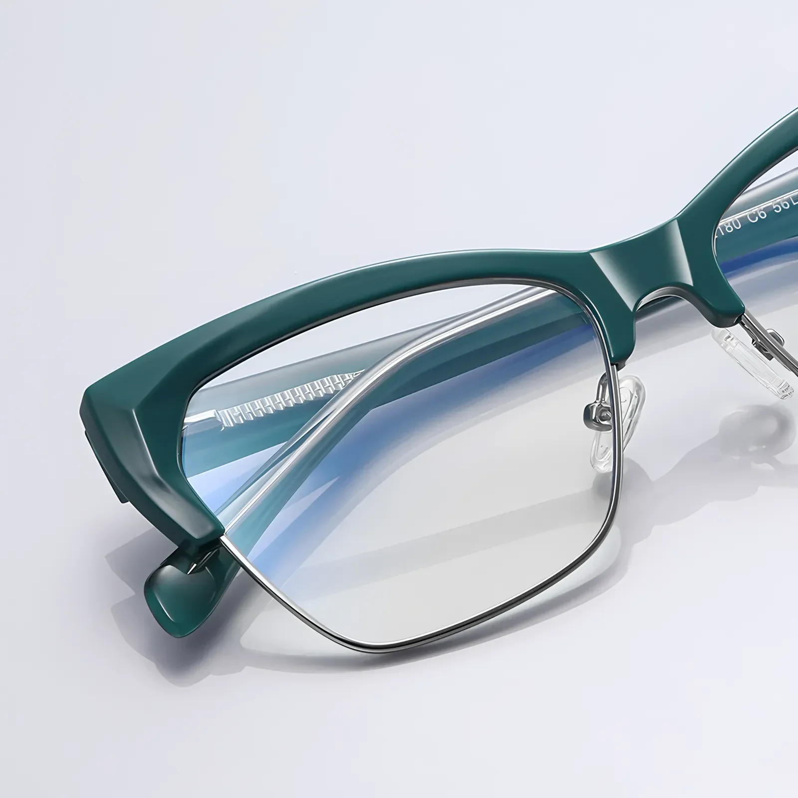 PF2180 Green-Silver Glasses 7
