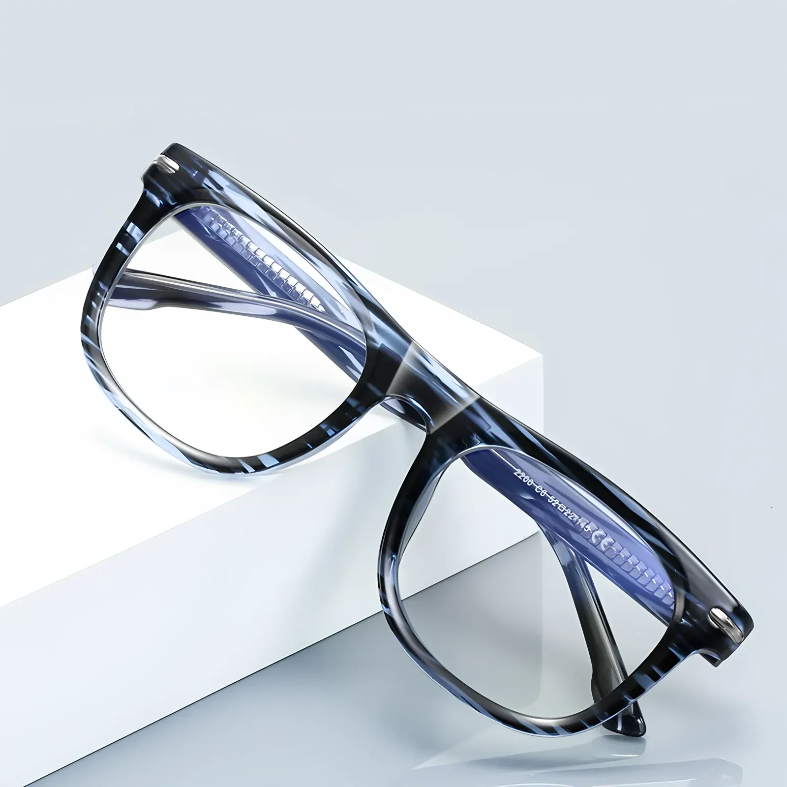 PF2200 Blue-Zebra Glasses 6