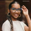 Naila Blue Glasses 5