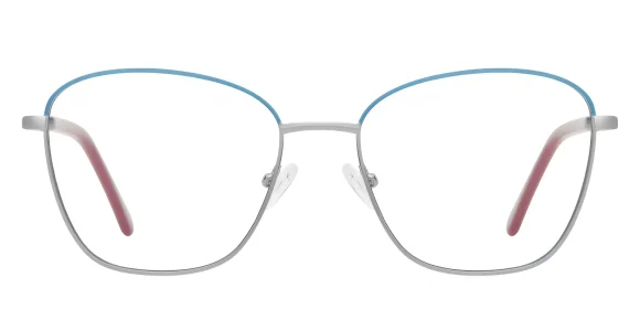PF3055 Gun-Blue eyeglass frame