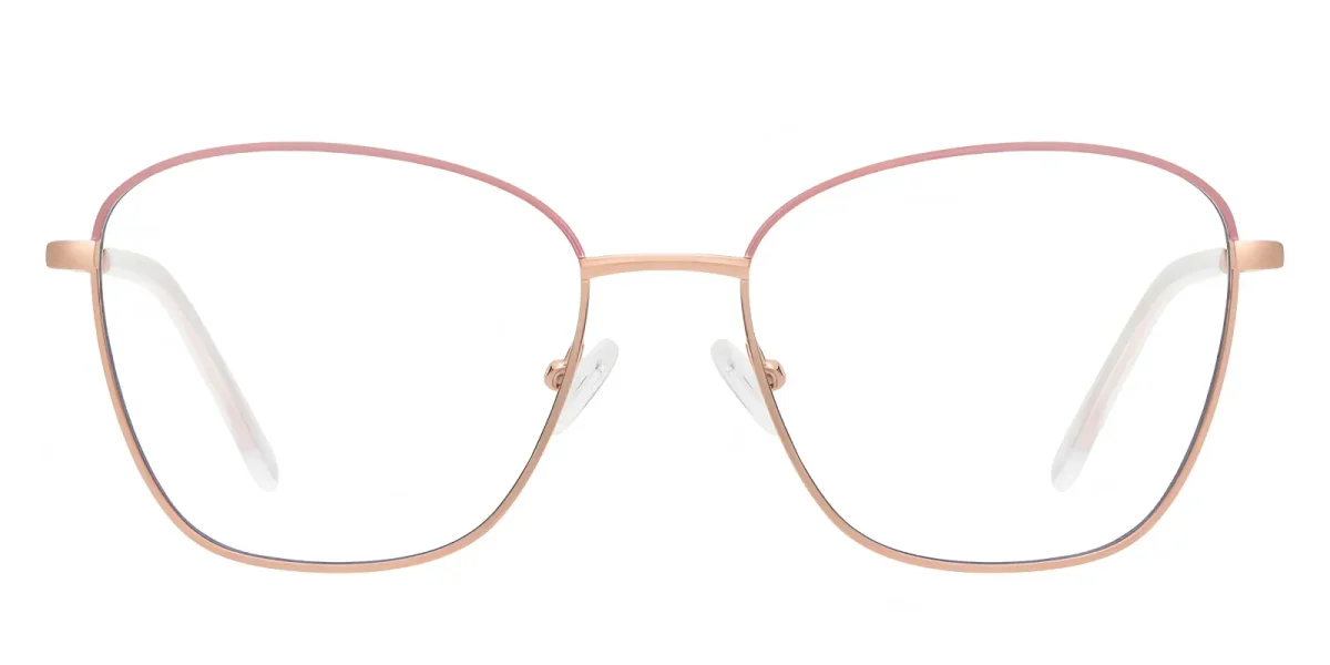PF3055 Rose-Gold-Pink Glasses 0