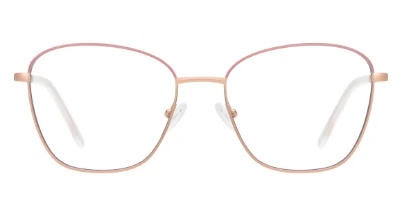 PF3055 Rose-Gold-Pink eyeglass frame