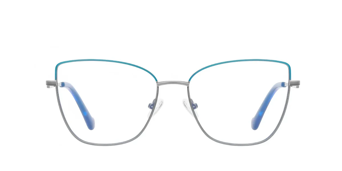 PF3056 Blue-Silver Glasses 0