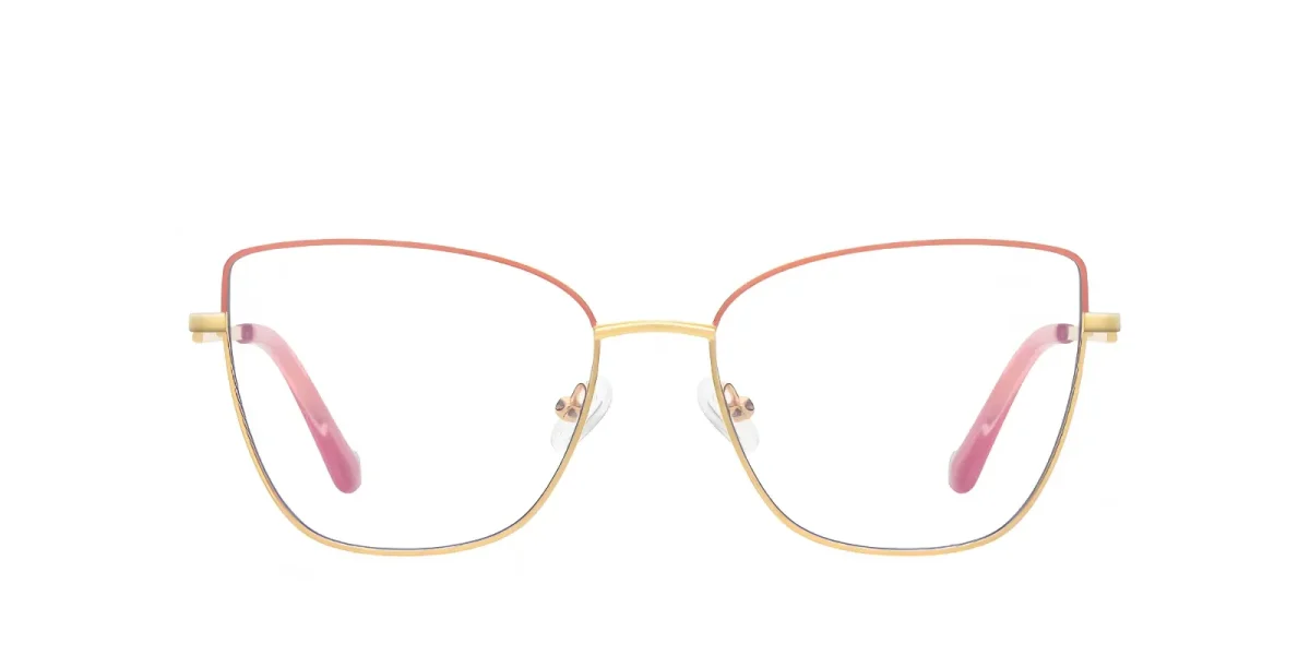 PF3056 Peach-Flour-Gold Glasses 0