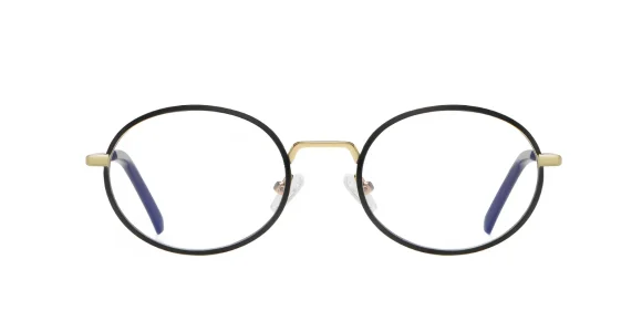 PF3058 Black-Gold eyeglass frame