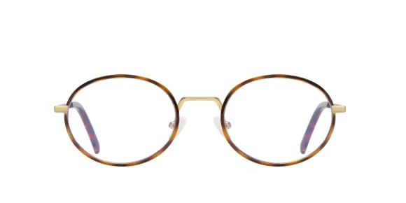 PF3058 Hawksbill-Gold eyeglass frame