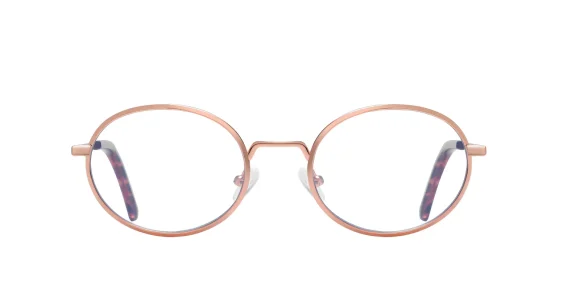 PF3058 Rose-Gold eyeglass frame