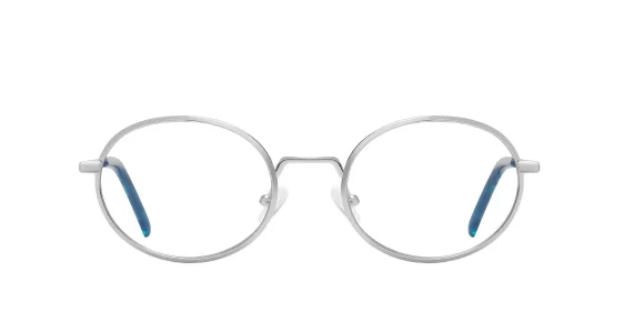 PF3058 Silver eyeglass frame