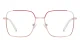 PF3059 Rose-Gold-Red-White Glasses 0