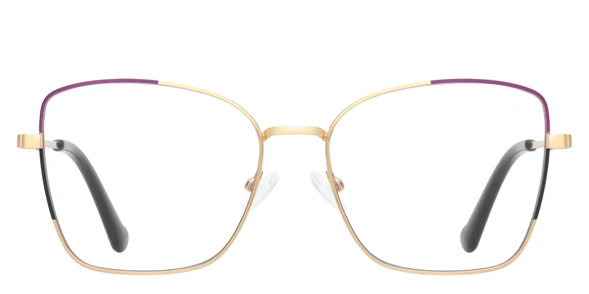 PF3062 Gold-Purple-Black Glasses 0