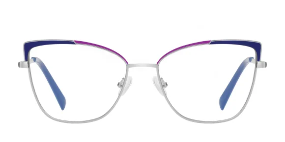 PF3104 Blue-Purple eyeglass frame