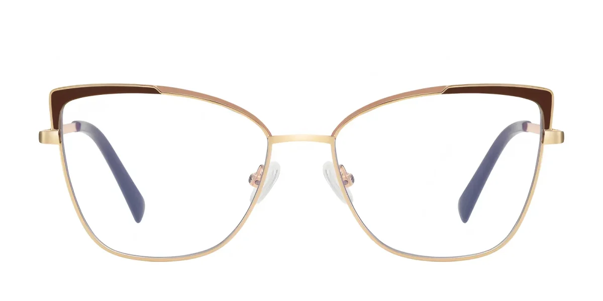PF3104 Brown-Pink Glasses 0