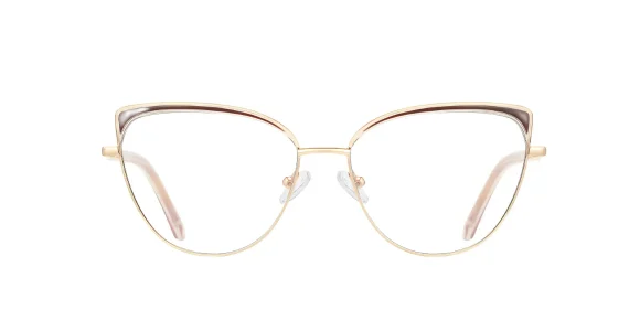 PF3117 Brown eyeglass frame