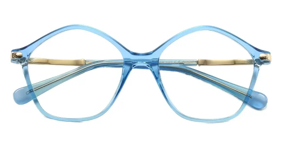 Kahle Blue eyeglass frame