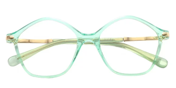 Kahle Green eyeglass frame