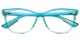 Lobo Cyan Glasses 0