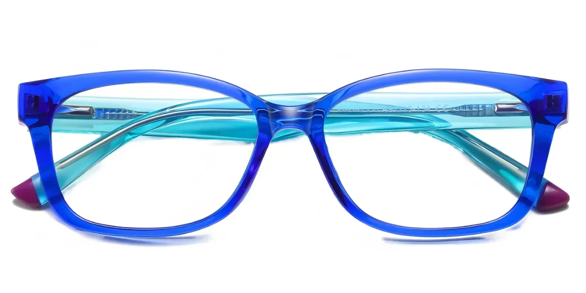 Pitts Deep-Bule Glasses 0