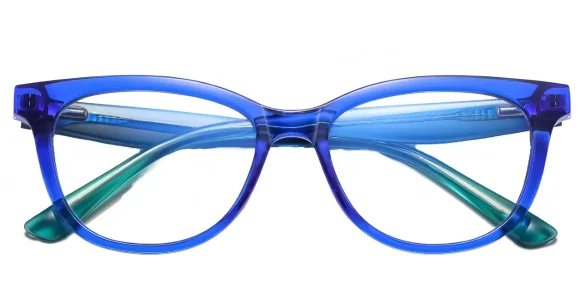 Raytina Blue eyeglass frame