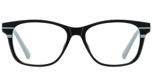 Indira Black eyeglass frame