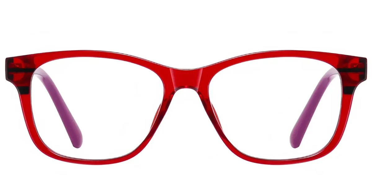 Indira Red Glasses 0