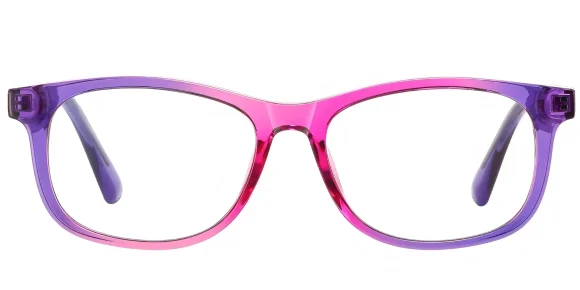 Yaritza Pink-Purple eyeglass frame