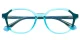 Marimar Cyan-Green glasses 3