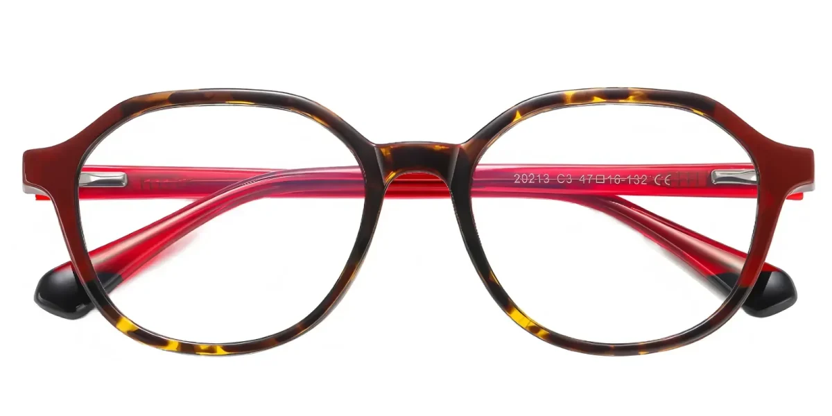 Marimar Hawksbill-Red Glasses 0