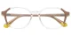 Marimar Transparent-Khaki glasses 1