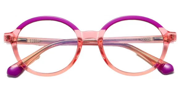 Jamie Pink-Purple eyeglass frame