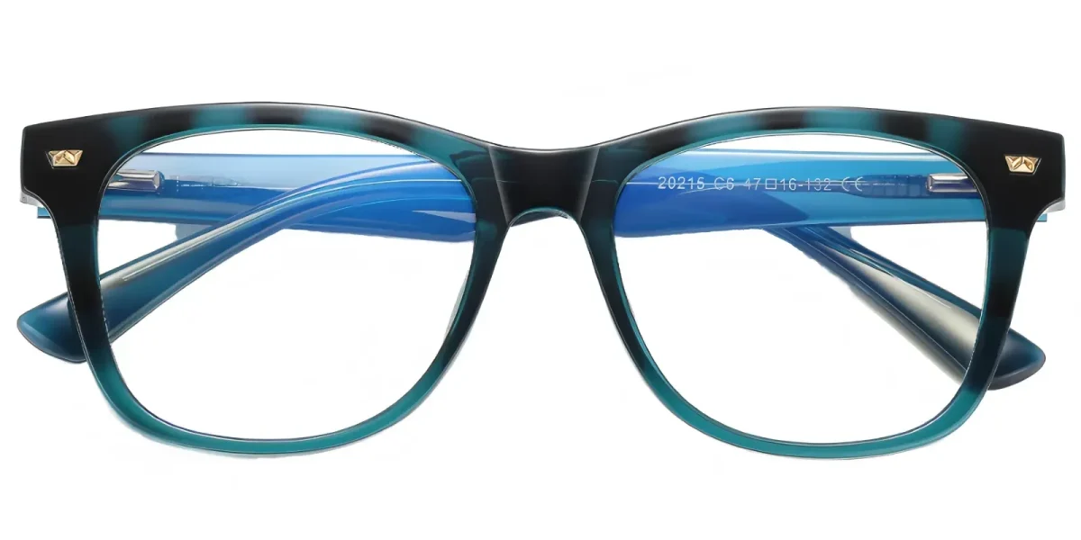 Arale Cyan-Hawksbill Glasses 0
