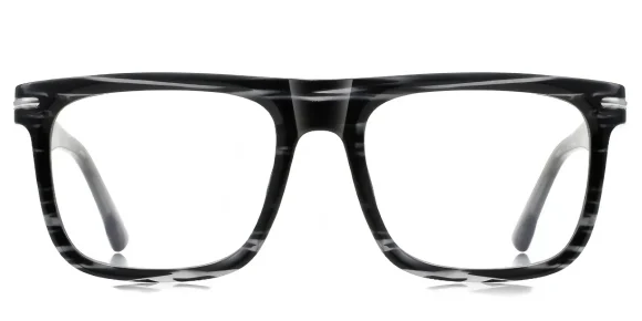 PF2202 Grey-Zebra eyeglass frame