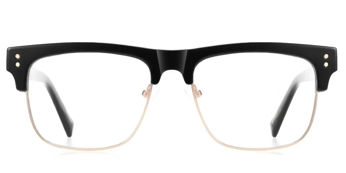 PF2203 Black-Gold Glasses 0