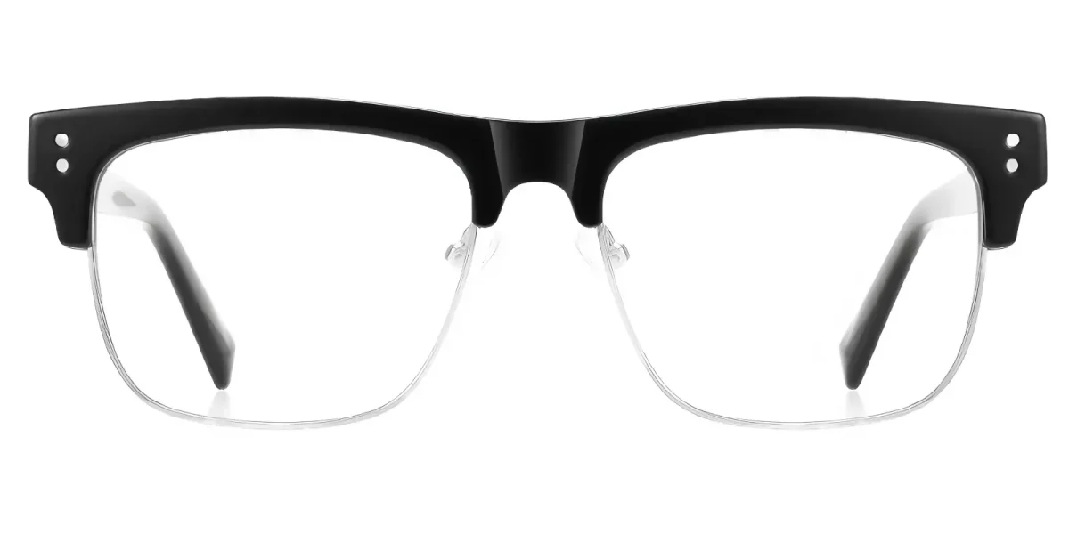 PF2203 Black-Silver Glasses 0