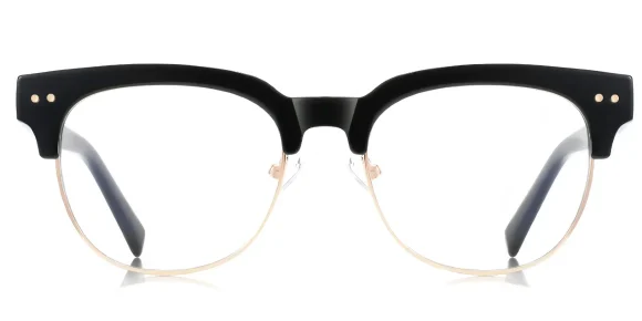 PF2204 Black-Gold eyeglass frame
