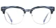 PF2204 Blue Floral-Silver glasses