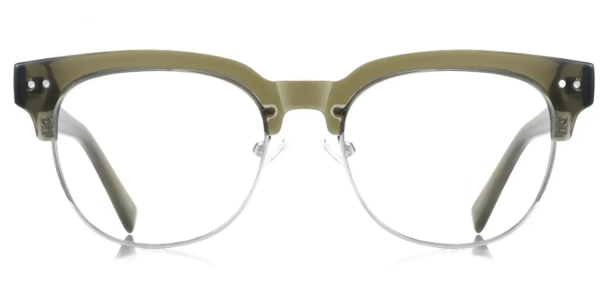 PF2204 Green-Silver Glasses 0
