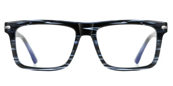 PF2201 Blue-Zebra eyeglass frame