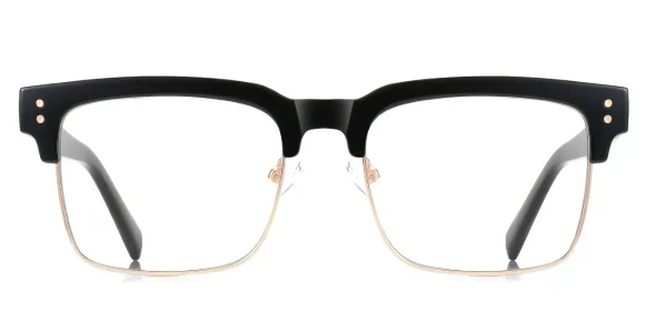 PF2205 Black-Gold eyeglass frame