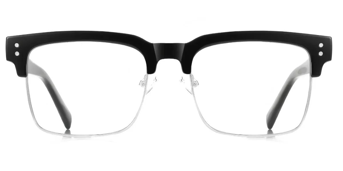 PF2205 Black-Silver Glasses 0